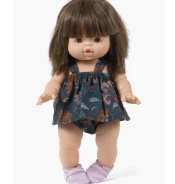Minikane Leather Shoes For Gordi Dolls Lilac / Pink* Doll Furniture And Accessories