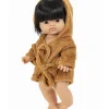 Minikane Peignoir And Tissu Eponge Camel For Gordi Dolls* Doll Clothes