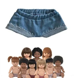 Minikane Short Emma Jeans For Gordi Dolls From Paola Reina* Doll Clothes