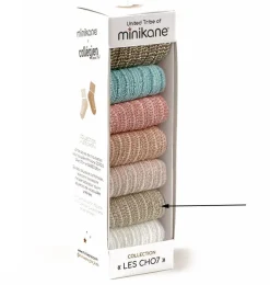 Minikane Socks For The Gordi Dolls And For The Babies/Taupe With Lurex* Doll Clothes