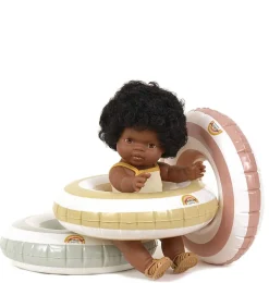 Minikane Swimming Ring For Gordi Dolls / Yellow* Doll Furniture And Accessories