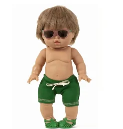 Minikane Swimming Trunks Vito Vert For Gordi Dolls* Doll Clothes