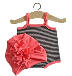 Minikane Tights / Bathing Suit With Swimming Cap Gilda For Gordi Dolls From Paola Reina* Doll Clothes