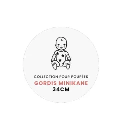 Minikane Underwear Set For Gordi Dolls / Caramel* Doll Clothes