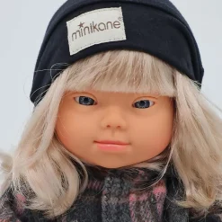 Miniland poppen Miniland Doll European Girl With Down Syndrome 38 Cm* Miniland Dolls
