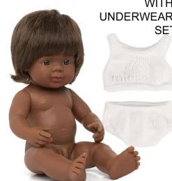 Miniland poppen Miniland Dolls Boy Aboriginal 38 Cm* Miniland Dolls