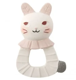 Moulin Roty Teething Ring Bunny From The Apres La Plue Collection* Rabbits And Hares