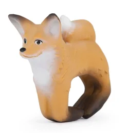 Oli & Carol Rob De Fox Teething Toy, Bath Toy And Bracelet* Woodland Soft Toys