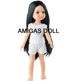 Paola Reina poppen Paola Reina Amigas Doll Carina* Amigas Dolls From Minikane & Paola Reina