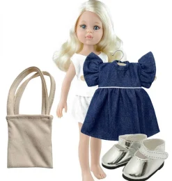 Paola Reina poppen Paola Reina Amigas Doll Claudine* Amigas Dolls From Minikane & Paola Reina