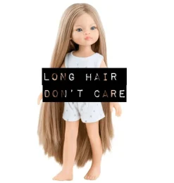 Paola Reina poppen Paola Reina Amigas Doll Manica With Super Long Hair Showmodel* Paola Reina Gordi Baby Dolls