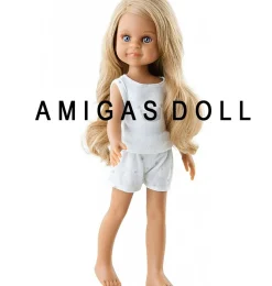 Paola Reina poppen Paola Reina Amigas Doll Simona* Amigas Dolls From Minikane & Paola Reina