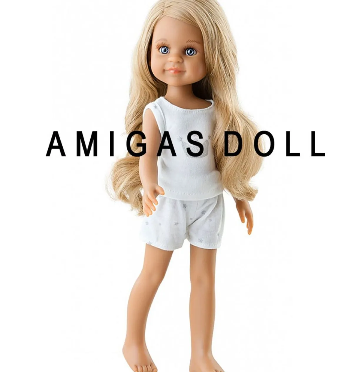 Paola Reina poppen Paola Reina Amigas Doll Simona* Amigas Dolls From Minikane & Paola Reina