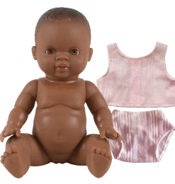 Paola Reina poppen Paola Reina Baby Doll Brown Girl With Underwear* Paola Reina Gordi Baby Dolls