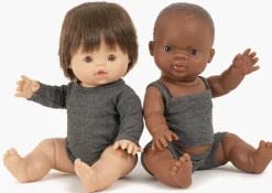 Paola Reina poppen Paola Reina Baby Doll Brown Girl With Underwear* Paola Reina Gordi Baby Dolls