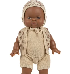 Paola Reina poppen Paola Reina Baby Doll Brown Girl With Underwear* Paola Reina Gordi Baby Dolls
