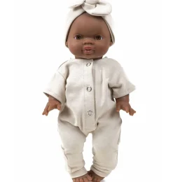 Paola Reina poppen Paola Reina Baby Doll Brown Girl 34 Cm* Paola Reina Gordi Baby Dolls