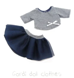 Paola Reina poppen Paola Reina Clothing Set Gordi Girl Breton* Doll Clothes