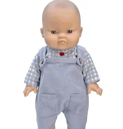 Paola Reina poppen Paola Reina Gordi Baby Doll Asian Boy Blue Eyes* Minikane Dolls, Furniture And Accessories