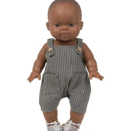 Paola Reina poppen Paola Reina Gordi Boy African Light Eyes / Eyebrows* Paola Reina Gordi Baby Dolls