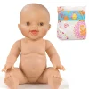 Paola Reina poppen Paola Reina Gordi Doll Girl With Doll Diaper* Doll Clothes
