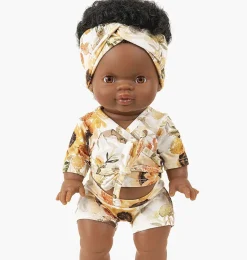 Paola Reina poppen Paola Reina Gordi Doll Jahia 34 Cm* Minikane Dolls, Furniture And Accessories