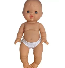Paola Reina poppen Paola Reina Gordi Girl With White Minikane Panties* Minikane Doll Clothes For Gordis, Gordi Debout, Amigas, Babies, Les Minis & Peque